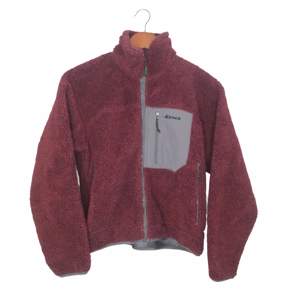 EASTERN MOUNTAIN SPORTS Plush Sherpa Zip-Up Jacket